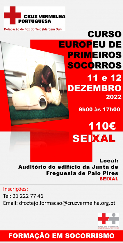 FORMA&Ccedil;&Atilde;O EM SOCORRISMO - CURSO EUROPEU DE PRIMEIROS SOCORROS