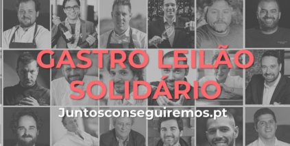 Plataforma solid&aacute;ria "Juntos Conseguiremos",  junta chefs, sommeliers, produtores  de vinho, colecionadores e as receitas revertem para a Cruz Vermelha Portuguesa